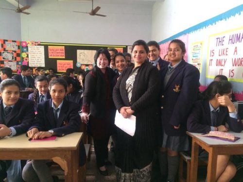 North DLSA, Rohini Courts organized a Legal Literacy Programme at Lancer Convent School prashant vihar, Delhi.
