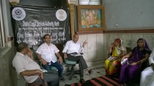 DLSA, Rohini Courts organized a Legal Literacy Programme  at Savera NGO ,I-127 at prem nagar 2nd ,70ft. road.kirari Suleman Nagar , Delhi.