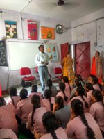 DLSA, Rohini Courts organized a Legal Literacy Programme  White Leaf Public Senior Secondary School, Village Bawana, Delhi.