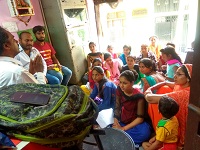 DLSA, Rohini Courts organized a Legal Literacy Programme  at Aradhna NGO, E Block, Yadav Nagar, S. P. Badli, Delhi.