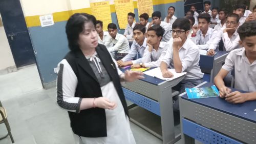 DLSA, Rohini Courts organized a Legal Literacy Programme at Govt. Boys Senior secondary School, AH Block, Shalimar Bagh,Delhi.