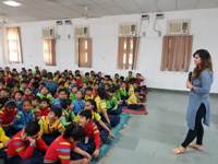 DLSA North, Rohini Courts organized a Legal Literacy Programme  at Sachdeva Public School, Pitampura, Delhi.