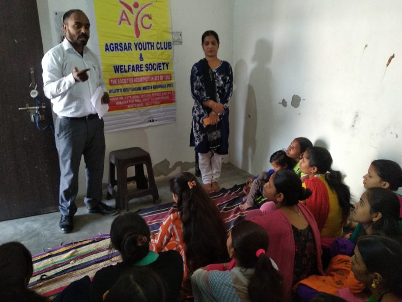 DLSA North, Rohini Courts organized a Legal Literacy Programme  at  Agarsar Youth Club and Welfare Society, Suleman Nagar Nagar,, Delhi.