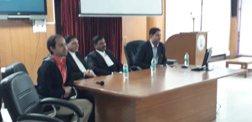 DLSA NORTH,Rohini Courts orgnised a school visit programme in Rohini courts on 25.01.2019 at Rohini Courts Complex.