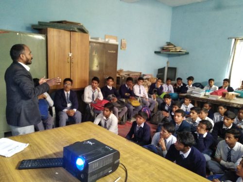 DLSA North, Rohini Courts organized a Legal Literacy Programme  at Sarvodya Bal Vidyalya, Timarpur, Delhi.