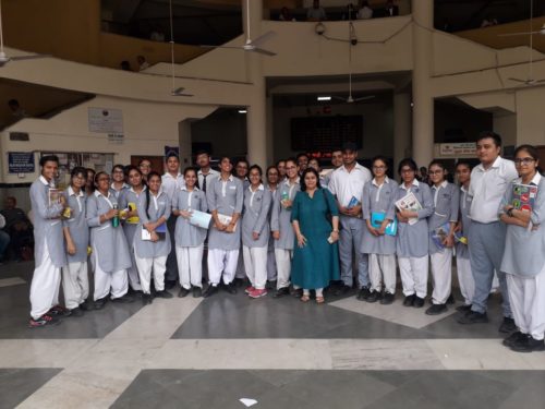 DLSA North Conducted a visit of Bal Bharti Public School, Rohini, Delhi.