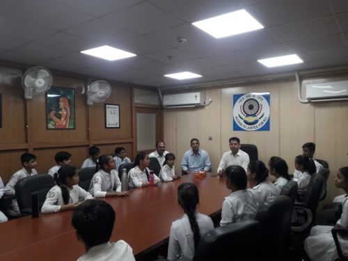 visit of Students of Rajkiya Pratibha Vikas Vidyalaya, Rohini, was conducted by DLSA North on 27.04.2019,