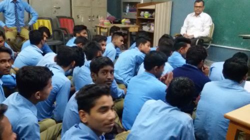 Legal Awareness programme at Govt. Boys Senior Secondary School,Holambi Kalan, Metro Vihar, Delhi.