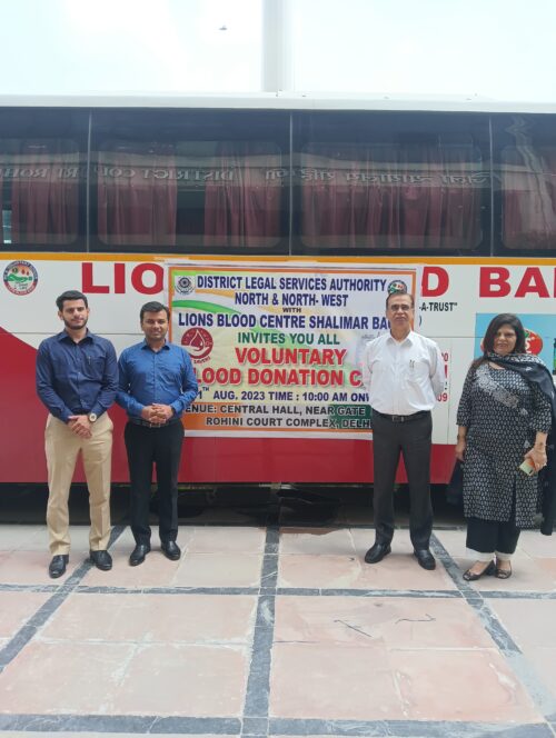 Blood Donation Campaign in association with Lions Blood Centre