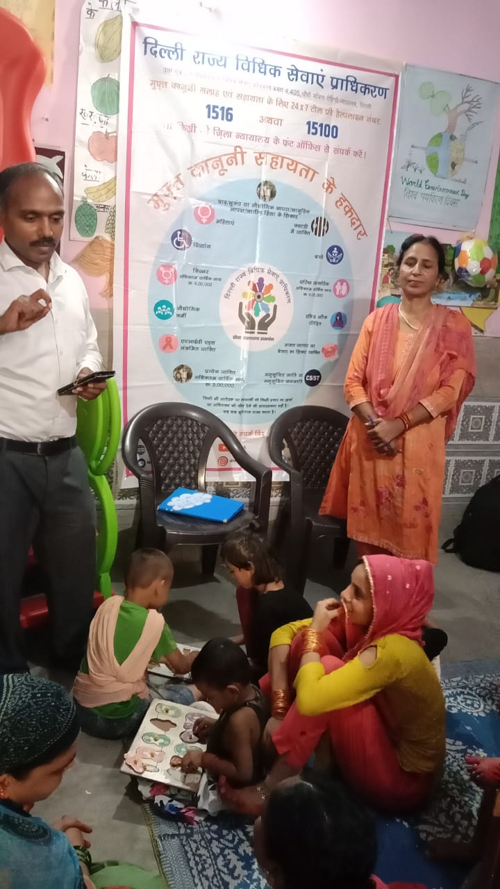 SEHELI SAMANVAY KENDRA AT ICDS NGO ON 11.09.2023