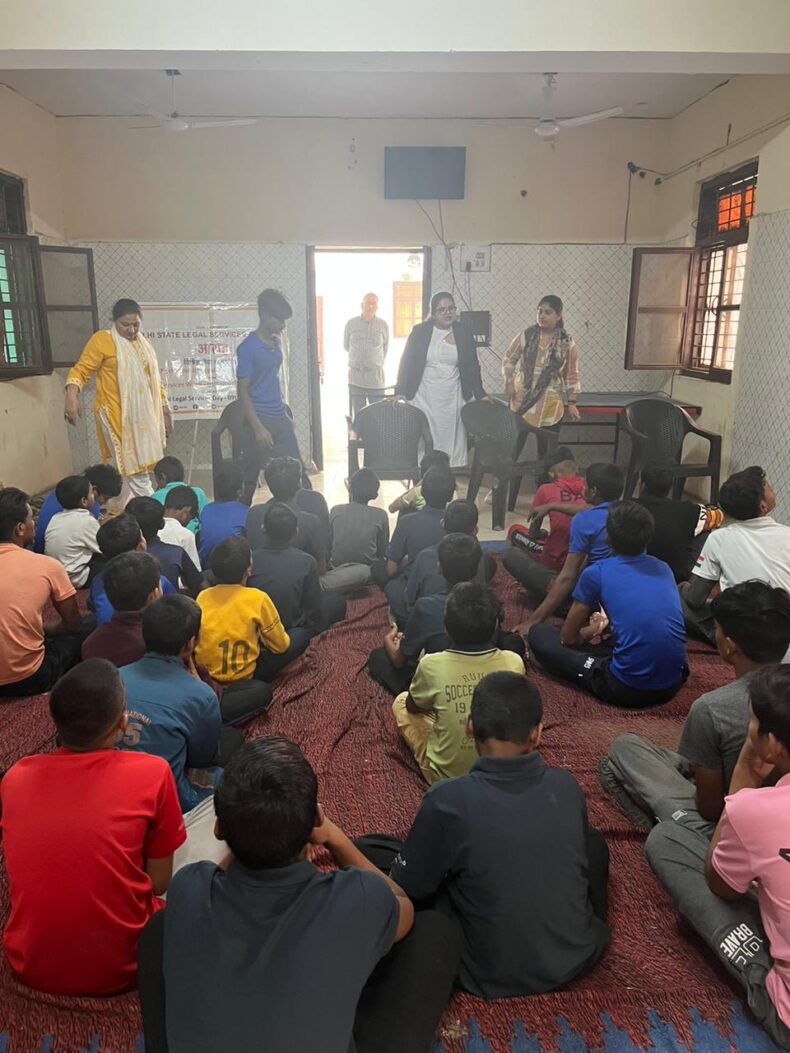 LEGAL AWARENESS PROGAMME AT CHILD CARE INSTITUTION ON 09.11.2023