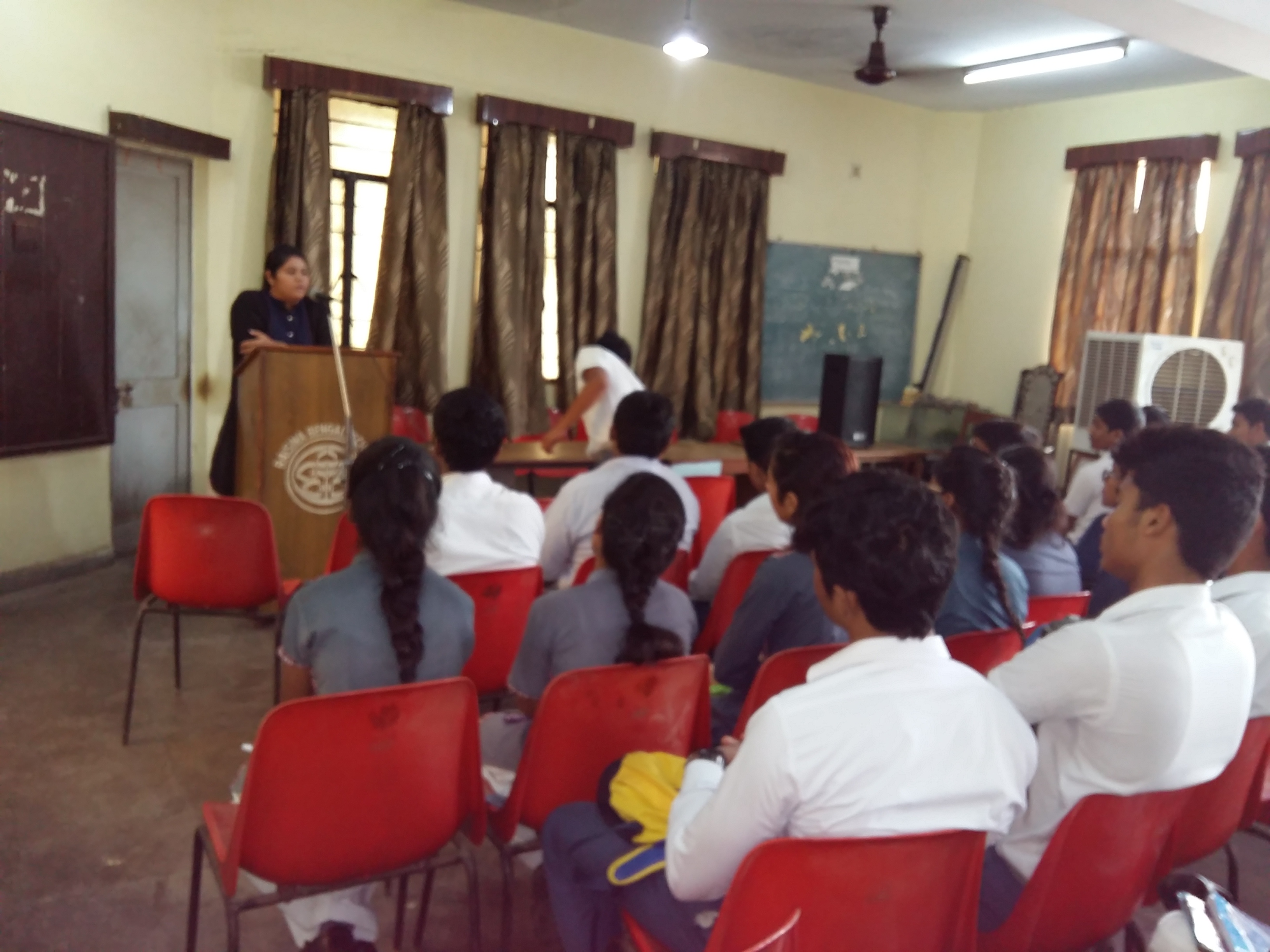 Legal Literacy Program was held on 28.07.2016 on the topic of “General Legal Awareness” at Raisina Bengali School, Mandir Marg ND.
