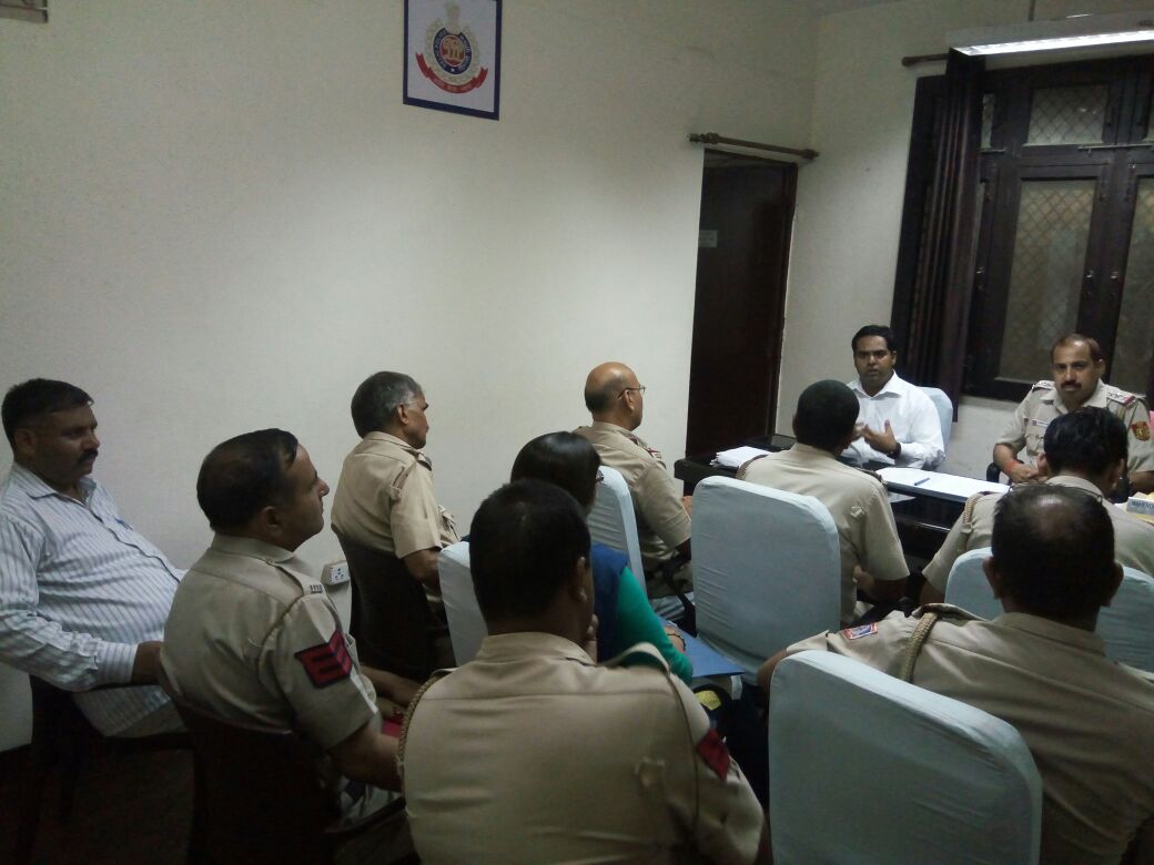 New Delhi District Legal Services Authority organised visit of Panel Advocate to PS : Vasant Kunj (south) for Legal Literacy Program on 26.08.2016.