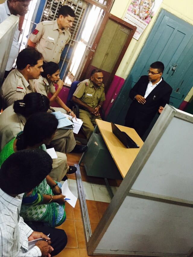 New Delhi District Legal Services Authority organised visit of Panel Advocate to PS : Sarojini Nagar for Legal Literacy Program on 27.08.2016.
