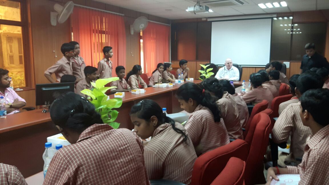 New Delhi District Legal Services Authority organised a visit of school Students from Kerala Education Society Sr. Secondary School in Patiala House Courts to observe the Court Proceeding on 02.09.2016.