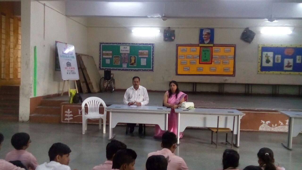 New Delhi District Legal Services Authority organised visit of Panel Advocate to N.P Co-Education Sr. Sec. School at Nauraji Nagar for Legal Literacy Program on 27.09.2016.