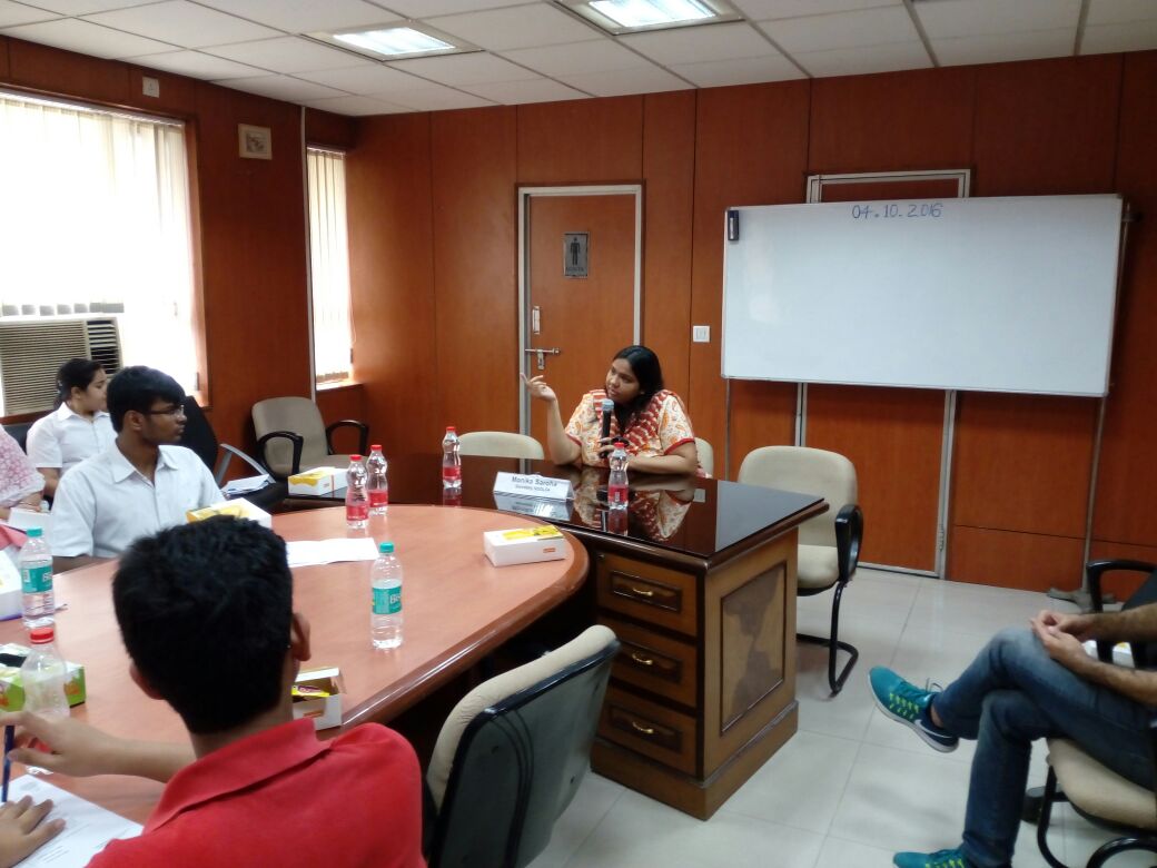 New Delhi District Legal Services Authority organised a visit of school Students from D.P.S, gurgaon in Patiala House Courts to observe the Court Proceeding on 04.10.2016.