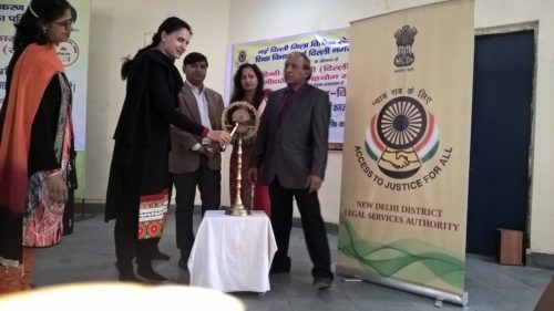 New Delhi District Legal Services Authority organised debate competition of school children on various social issue in co-ordination with Bhagidari Jan Sahyog Samiti (Ngo) in N.P. Co-Education Senior Secondary School on 04.02.2017.