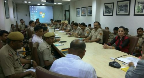 A Capacity building workshop/Orientation Training Programme for police officers on the topic of “Prevention of Children from Sexual Offence Act” was organised by New Delhi District Legal Services Authority at the Conference Hall of the office of Deputy Commissioner of Police on 25.03.2017.