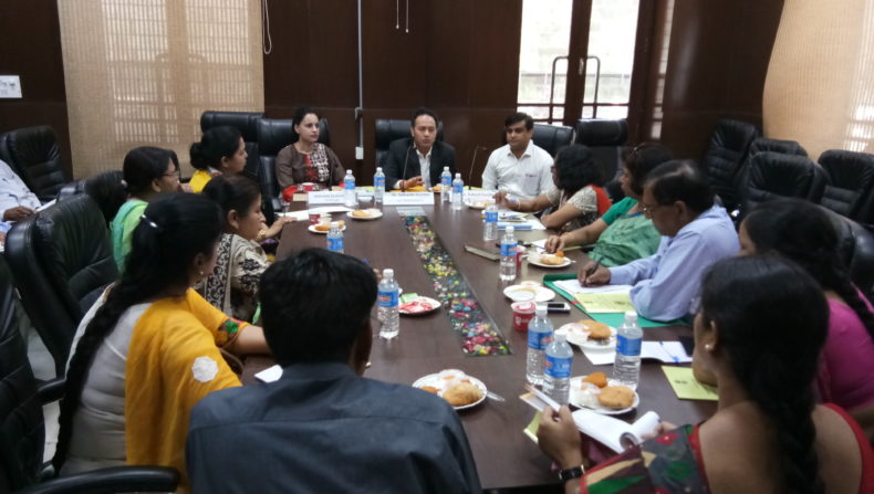 A meeting of DDEs (South East, South and New Delhi) & Principals of Govt and Private Schools was organised by NDDLSA on 26.04.2017 at Conference Hall of Ld. District and Sessions Judge New Delhi, PHC in the run up to the Mass legal Literacy Campaign scheduled to be undertaken from 1st may, 2017 to 8th May, 2017.