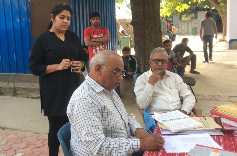 Legal Awareness Programme on the topic of “Rain Basera” at Bangla Sahib on 22.03.2017. Ms. Aakriti Jain, Legal aid Counsel.