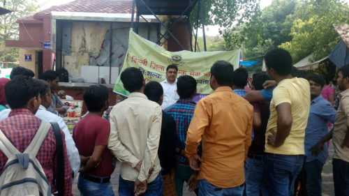 New Delhi District Legal Services Authority Organised a Legal Awareness Programme on the topic of Menace of Drug Addiction and General Legal Awareness about the Free Legal Aid and General Law on 13.04.2017 at Sarojini Nagar (Market).