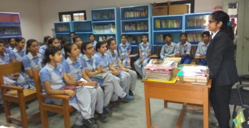 Mass Legal Literacy Programme conducted by Ms. Alka Srivastava, LAC, New Delhi District at PHC, as Resource Person in the Modern School, Barakhamba Road on 04.05.2017.