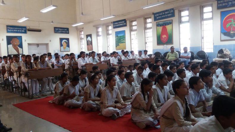 Mass Legal Literacy Programme conducted by Sh. Sumeet Anand, Ld. MM (N.I Act), New Delhi District at PHC, as Resource Person in the Pratibha Vikas Vidayalya, Tyagraj Nagar on 05.05.2017.