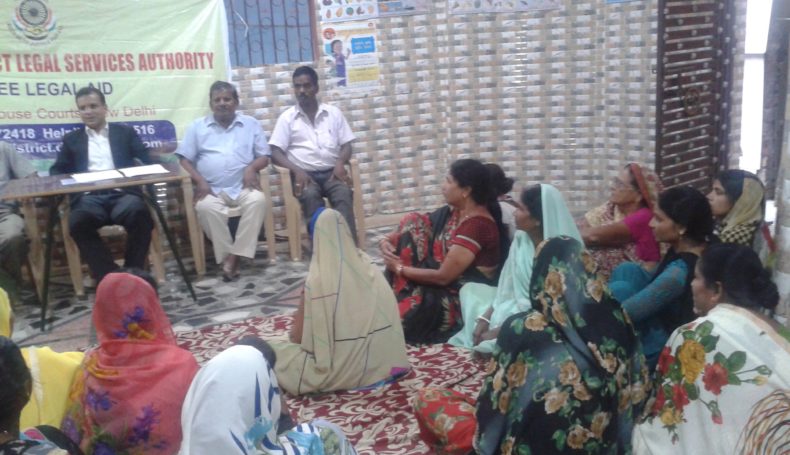 A meeting of Resident Welfare Association was conducted in todapur and residents were made aware of their Legal Rights on the topic of “Labour Law & POCSO” and their question was taken and the Resource Person satisfy their queries on various subject.