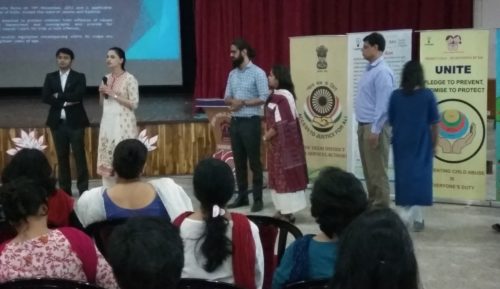 NDDLSA in Co-ordination with SAI (Social Axiom Insignia) organised sensitization programme on the provision of POCSO Act and Prevention of Sexual Abuse of Children for the students, teachers and counsellors on 19th May, 2017 at Army Public School, Shankar Vihar, Delhi Cantonment at New Delhi.