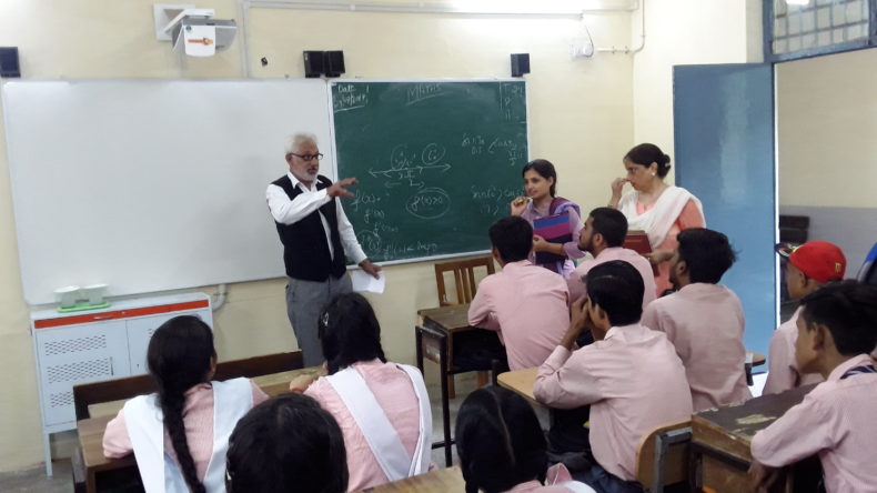 Awareness Programme on the topic SC/ST Act at N.P Co-ed Sr. Sec. School, Tilak Marg on 24.07.17 by Sh. Ravi Qazi, LAC.