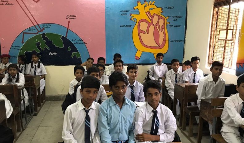 An Orientation/Awareness Programme on Environment Protection, Preservation, Conservation and Maintenance was conducted at Sarvodaya Vidyalaya Vidyut Vihar, Sarai Kale khan on 22.07.17 by Vivek Agarwal, LAC.