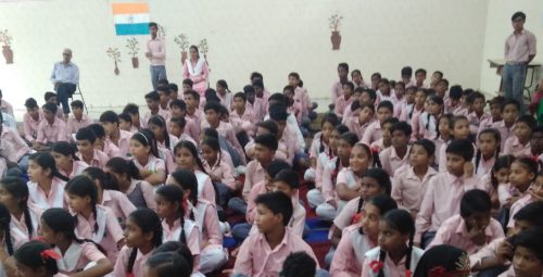 An Orientation/Awareness Programme on Environment Protection, Preservation, Conservation and Maintenance was conducted at N.P Bengali Girls Sr. Sec. School, Gole Market on 28.07.17 by Sh. J.K Mishra, Ld. DHJS.