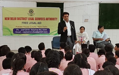 An Orientation/Awareness Programme on Environment Protection, Preservation, Conservation and Maintenance was conducted at N.P Co-ed Sr. Sec School, Ansari Nagar on 21.07.17 by Bishnu Prasad, LAC.