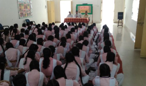 An Orientation/Awareness Programme on Environment Protection, Preservation, Conservation and Maintenance was conducted at N.P Girls Sr. Secondary School, Gole Market on 27.07.17 by Sh. J.K Mishra, Ld. DHJS.