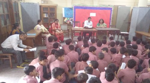 An Orientation/Awareness Programme on Environment Protection, Preservation, Conservation and Maintenance was conducted at Union Academy SSS DIZ Area, Sector-IV Gole Market on 25.07.17 by Sh. Asim Ali, LAC.
