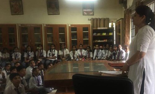 An Orientation/Awareness Programme on Environment Protection, Preservation, Conservation and Maintenance was conducted at Lions Vidya Mandir SSS Kushak Lane, Teen Murti on 26.07.17 by Ms. Pukhraj Gill, LAC.