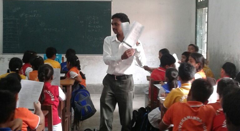 An Orientation/Awareness Programme on Environment Protection, Preservation, Conservation and Maintenance was conducted at N.P. Girls Sr. Sec. School, Havlock Sqare Gole DaK Khana on 22.07.17 by Sh. Chandra Shekhar Yadav, LAC.