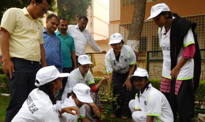 Awareness Programme on Environment Protection, Preservation, Conservation and Maintenance was conducted at RBI Colony, R.K Puram by Ms. Poonam Bamba, Ld. DHJS, New Delhi DLSA and Ms. Shivani Chauhan, Ld. Secretary on 15.07.2017.