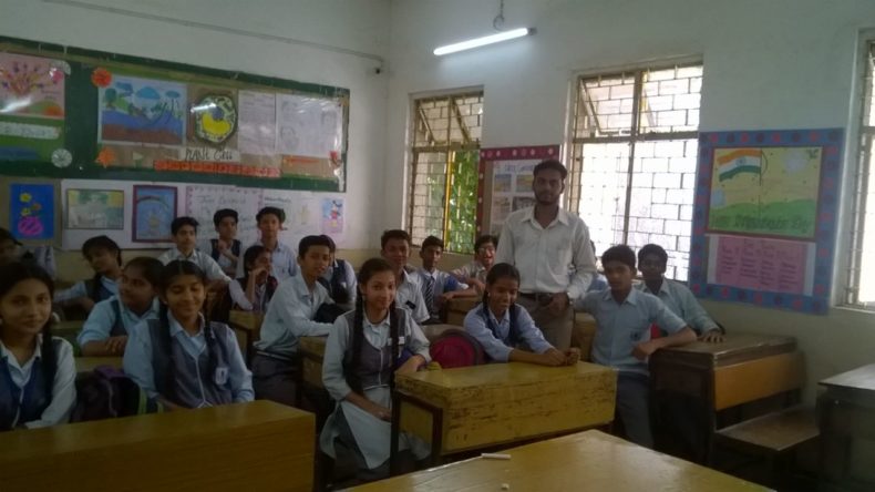 Organised a Legal Literacy Programme on Functioning of Police Stations at Navyug School, Pandara Road on 17.08.2017 by Chander Shekher Yadav, LAC.