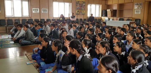 On Children’s Day an Awareness Programme was conducted by New Delhi District Legal Services Authority at S.K.V Public along with GSSS Public School Pandara Road.