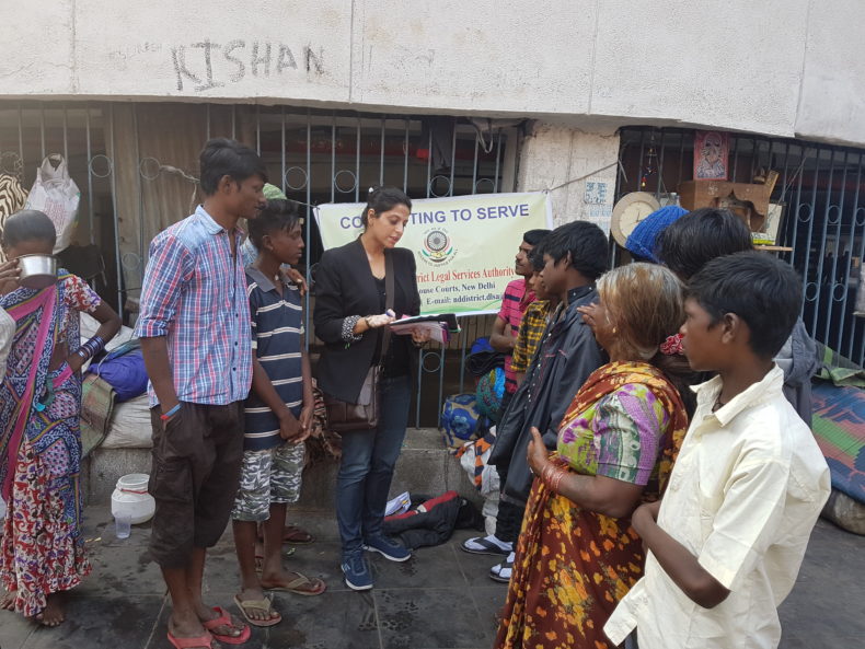 NDDLSA had organised a Legal Awareness Programme on Prevention of Drug Abuse at Inner Circle, Connaught Place on 27.11.2017, attended by Ms. Shelly Dutta as Resource Person.