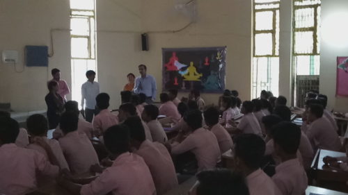 Legal Awareness Programme conducted by the secretary New Delhi District at N.P Co-ed Senior Sec, Havlock Square, New Delhi on the topic Sexual Violence on 07.05.2018.