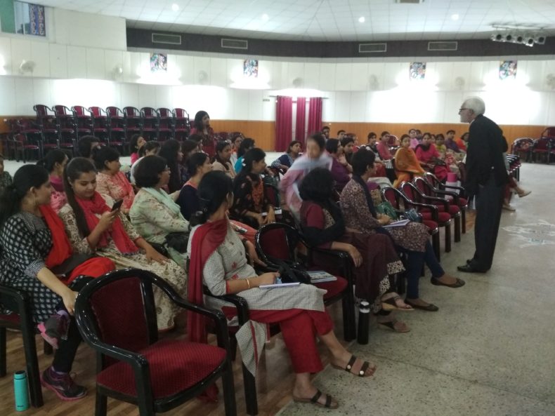 New Delhi District Legal Services Authority Organised a Workshop on “POCSO” Act for teachers and counselors by Advocate Ravi Qazi, LAC at Army Welfare Education Society (AWES), Shankar Vihar on 15.05.2018.