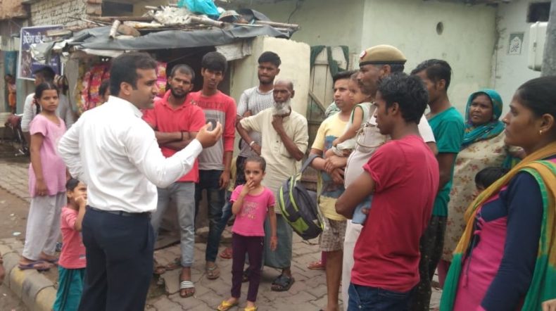 A Legal Awareness Programme was conducted on Drug Abuse in the Slum Area under the Jurisdiction of Sarojini Nagar on 20.07.2018.