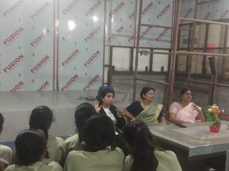 A Legal Awareness Programme was conducted on Child Abuse and Sexual Harassment at Sarvodya Kanya Vidalaya Sadar Bazar Tigris Road Delhi Cant on 10.09.2018.