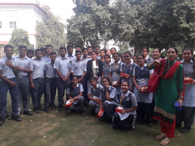 Visit for School Students of Chinmaya Vidyalaya, Vasant Vihar in Patiala House Court Complex to observe the court proceedings on 01.11.2018.