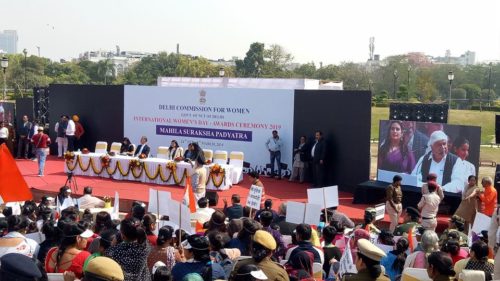 On 08.03.2019 at Central Park Connaught Place New Delhi District Legal Services Authority in association with DCW Celebrated “International Women’s Day”.
