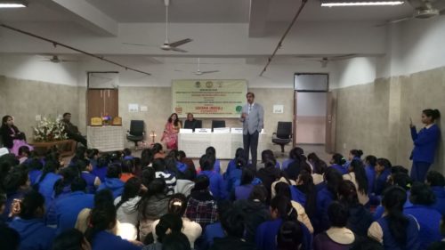 New Delhi DLSA, Directorate of Prohibition department of women and child dev. Govt. of Delhi and Bhagidari Jan Sahyog Samiti (Regd.) jointly support lecture on Prevention of drug & substance abuse among youth and children organised by U DISHA (Regd.) Sh. Chander Jit Singh, Ld. Secretary attended as Chief Guest.