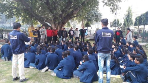 Visit for School Students of Tagore International School, East of Kailash, Delhi in Patiala House Court Complex to observe the court proceedings on 15.01.2019.